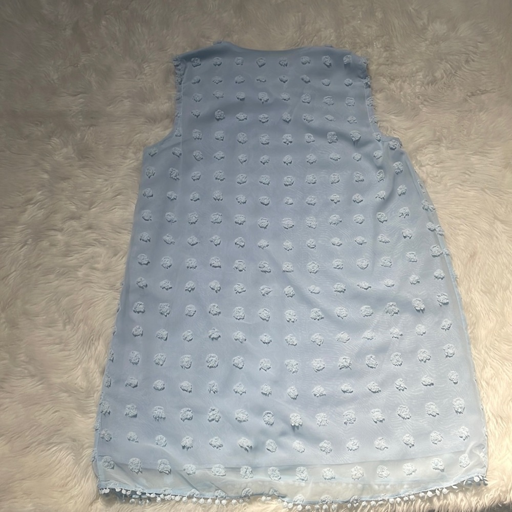 Light blue baby doll dress